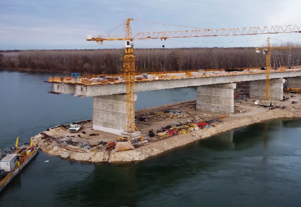 VELIKI MOST KOD ŠAPCA NIČE BEZ ZASTOJA Spojiće Rumu i Šabac od 2023. godine (VIDEO)