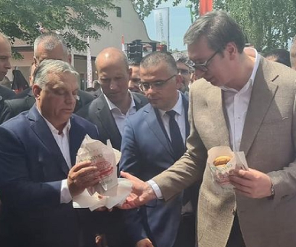 VUČIĆ I ORBAN NA OTVARANJU NOVOSADSKOG SAJMA „Bezbedni smo, bilo da se radi o gasu ili hrani”