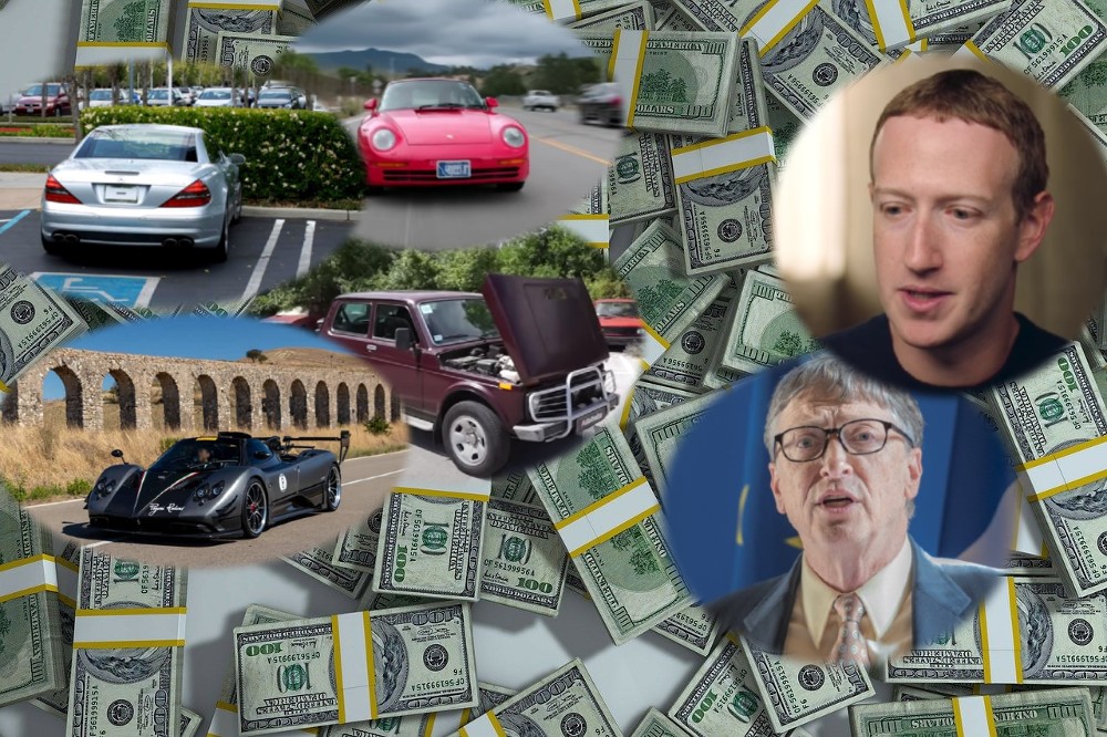 "TEŠKI" SU NA STOTINE MILIJARDI Šta voze najbogatiji ljudi na svetu - jedan Hondu iz 96', drugi automobil vredan 2,5 miliona, a Gejtsov izbor je mnoge iznenadio