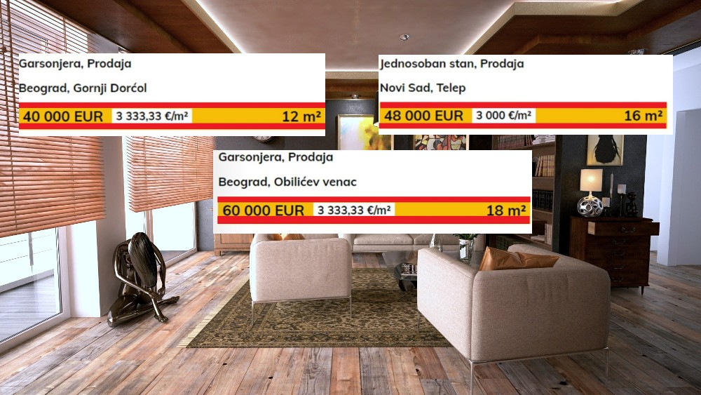 12 KVADRATA ZA 40.000 EVRA NA DORĆOLU Čak i minijaturni stanovi u centru imaju svoje kupce