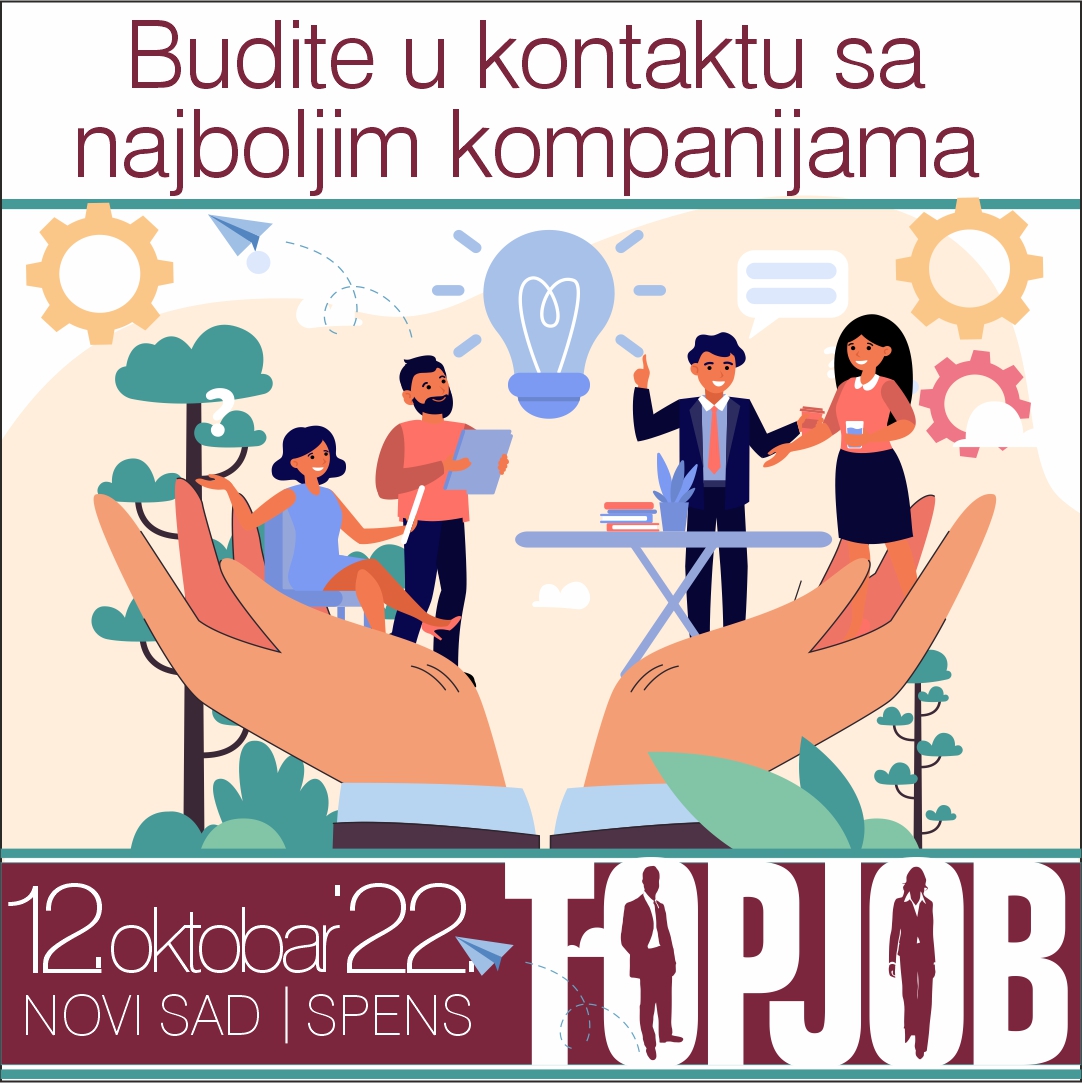 JEDINSTVENA PRILIKA Na predstojećem sajmu zapošljavanja, postoji mogućnost zaposlenja u roku od nekoliko minuta!