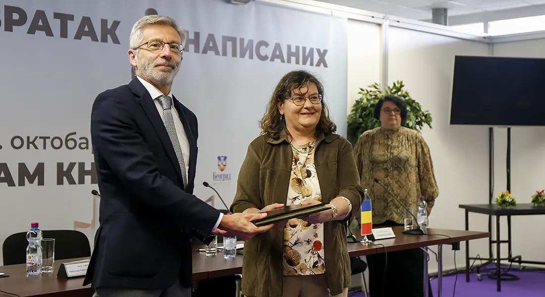 65. BEOGRADSKI SAJAM KNJIGA Rumunija predala "Otvorenu knjigu" Francuskoj