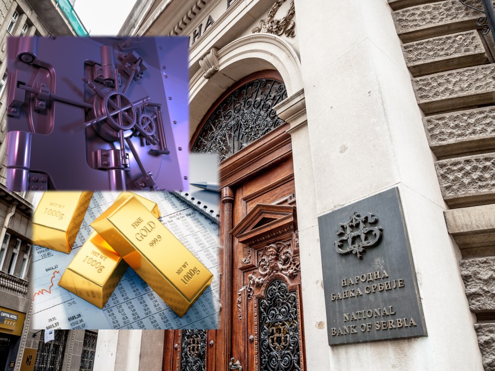 NIJE ZLATO JEDINA VREDNOST U SEFU Trezor Narodne banke Srbije čuva više izvora sigurnog profita