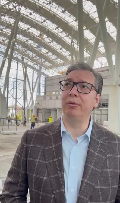 "TAKO SE NAJBOLJE PROSLAVLJA PRVI MAJ" Vučić obišao radove na Prokopu i najavio kraj radova