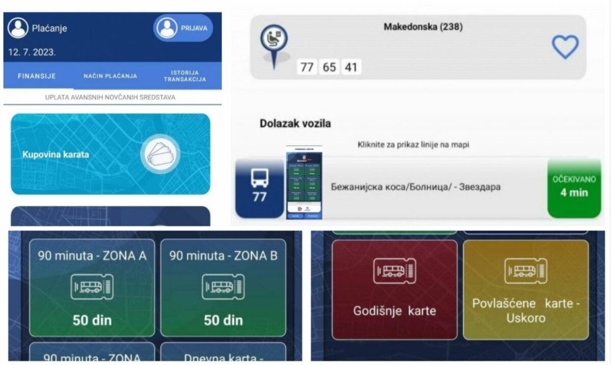 STIGLA "BEOGRAD PLUS" APLIKACIJA Detaljno uputstvo kako da proverite gde je autobus, ali i kako da platite kartu (FOTO)