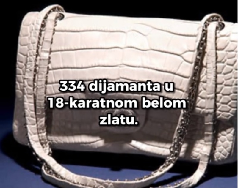 KOLIKO KOŠTA NAJSKUPLJA TORBICA NA SVETU? Pogađate - veoma, veoma mnogo (VIDEO)