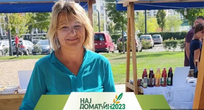 GORDANA IZ TARAŠA OBRAĐUJE 10 HEKTARA Širi glas o važnosti organske proizvodnje, posebno za zdravlje ljudi