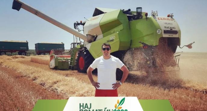 STEVAN SE USPEŠNO BAVI RATARSTVOM Od malih nogu je na njivi, a plan mu je da proširi gazdinstvo