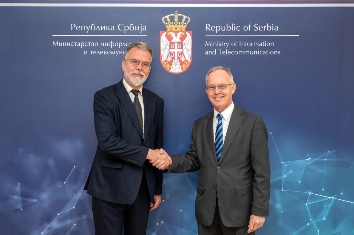 Dobrodošlica za novog ministra informisanja - Ristić: "Cenimo podršku Misije OEBS u Srbiji"