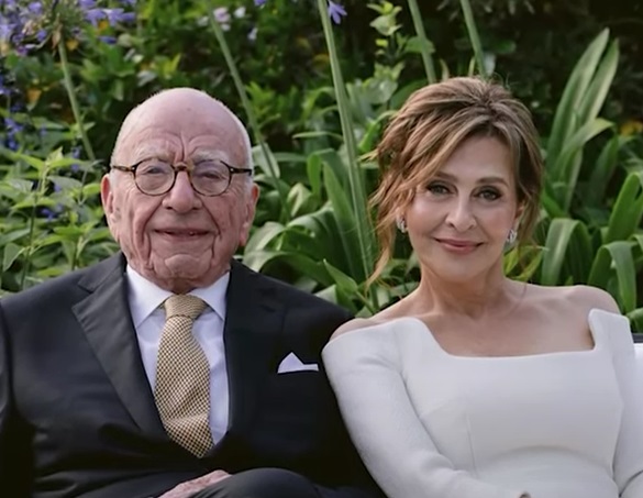 Medijski mogul Rupert Mardok (93) se oženio Ruskinjom - to mu je peti brak