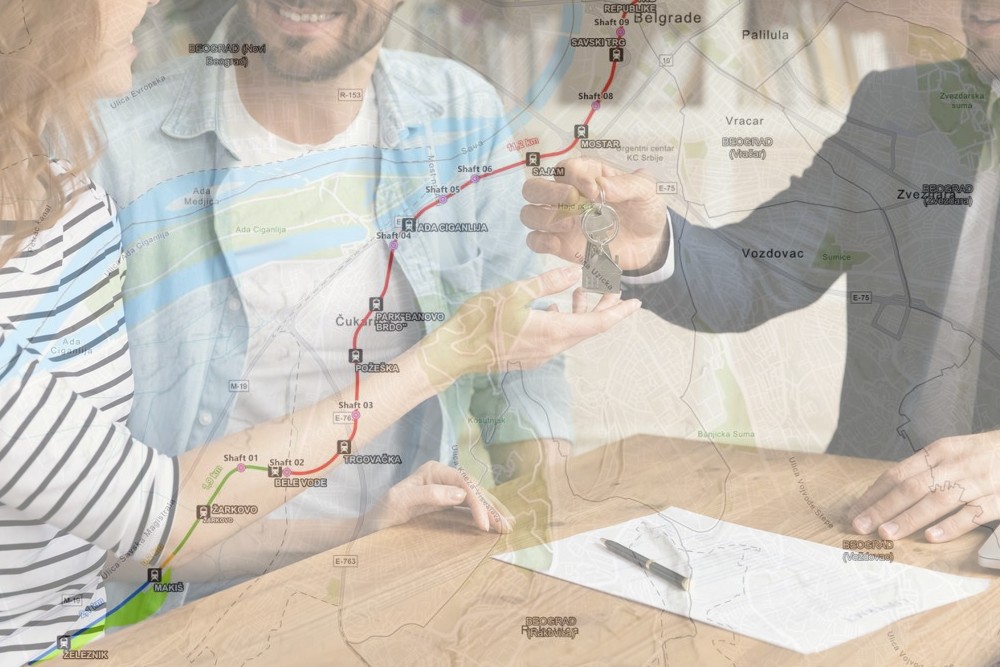 Metro diže cenu stanova - zašto je kupovina nekretnine u Železniku ili Krnjači pametna investicija