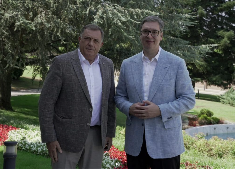 DOBRI ODNOSI SE NASTAVLJAJU Radi se na povezivanju Srbije i Srpske