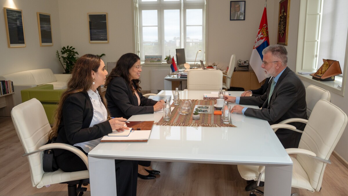 Ministar Ristić sastao se sa ambasadorima Norveške, Portugala i Tunisa