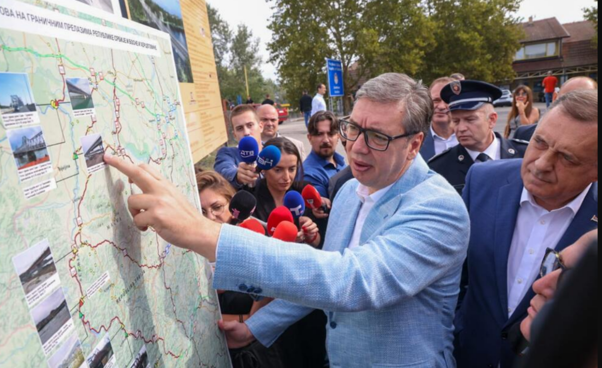 Predsednik obišao prelaz Karakaj - Ekonomski napredak je suština bezbednosti zemlje
