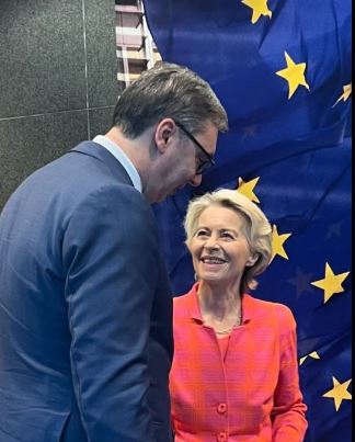"TO JE OD SUŠTINSKOG ZNAČAJA ZA SRBIJU" Vučić obavio važan razgovor Ursulom von der Lajen