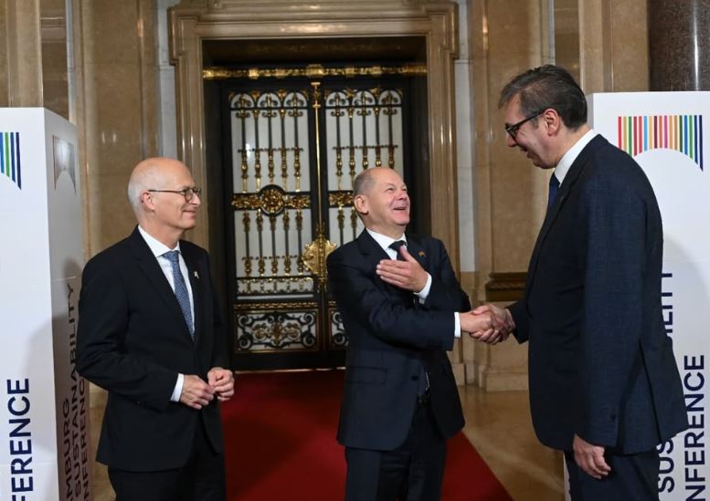 OLAF DOČEKAO VUČIĆA "Vreme je da se preuzme odgovornost"