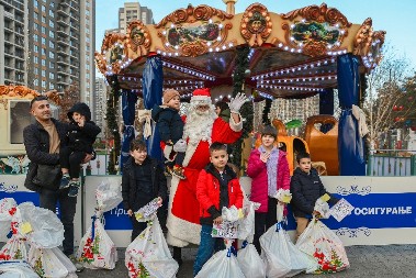 Kada praznici govore srcem - „Dunav osiguranje“ darovalo više od 4.300 dece