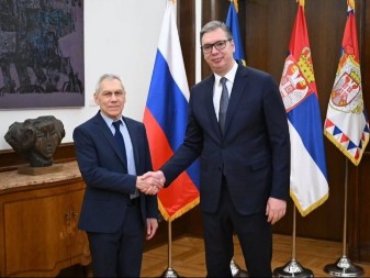 Vučić sa Bocan-Harčenkom "Posebnu pažnju posvetili smo energetici i rešenju za NIS"