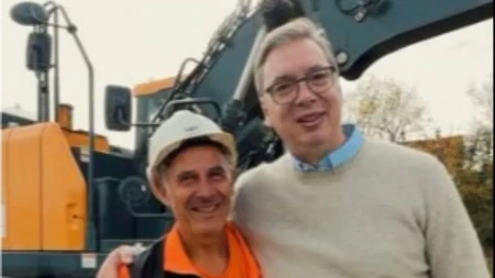  Vučić obišao radove na putu Zlot–Podgorac, stiže 12 kilometara novog asfalta