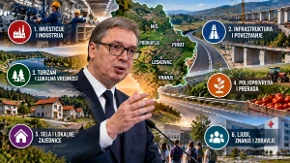 Vučić najavio ulaganja u Šabac - nova bolnica, 150 kilometara kanalizacije i novi putevi