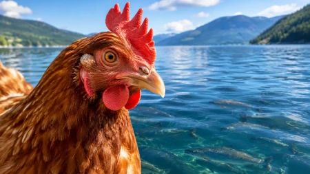 Do juče je bilo zabranjeno - hrane ribu piletinom jer je mnogo jeftinije