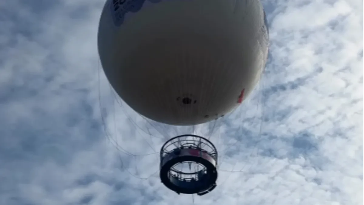 Obavljen probni let panoramskog balona EXPO 2027 - fenomalne slike iz vazduha