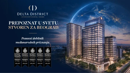 Pet nagrada za Delta District na European Property & Hotel Awards