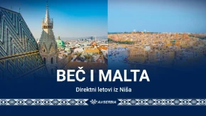 Er Srbija uspostavila direktne letove iz Niša za Beč i Maltu