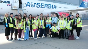 Er Srbija obeležila Dečiju nedelju - deca sa Kosova i Metohije prvi put letela avionom