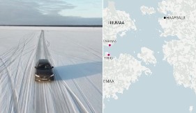 Led od dvadeset centimetara odlučuje sudbinu vozača – ovako izgleda najrizičnija vožnja zime (VIDEO)