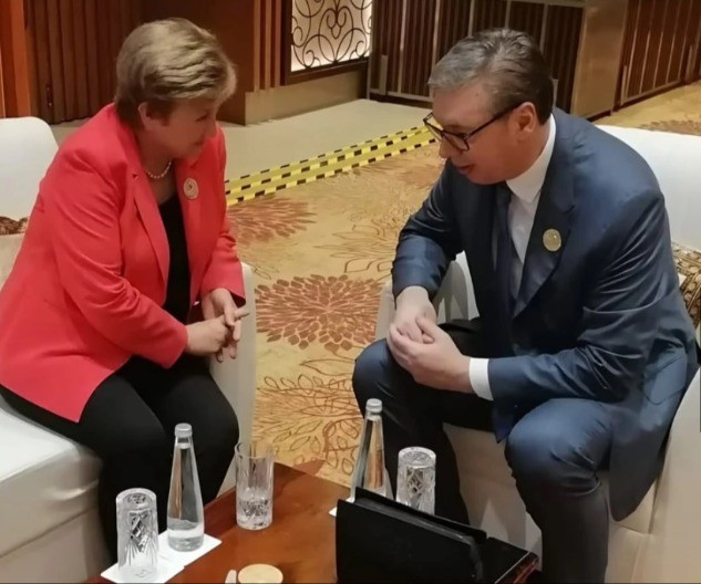 "Čuvajte zlato i novac" - Vučić otkrio šta mu je poručila direktorka MMF u Indiji