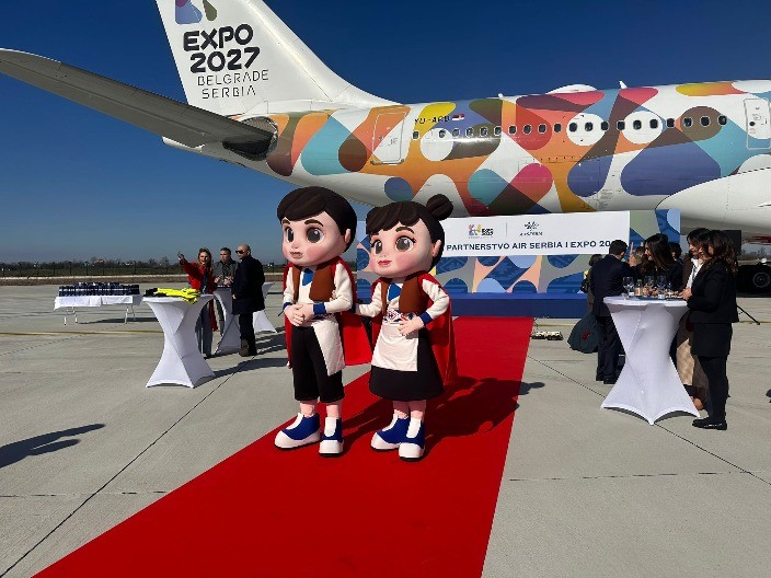 Srbija se povezuje sa svetom - Er Srbija i Ekspo 2027 potpisale sporazum o saradnji i partnerstvu