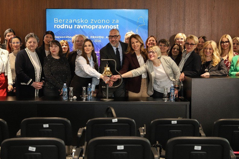 Beogradska berza osmi put zazvonila za rodnu ravnopravnost