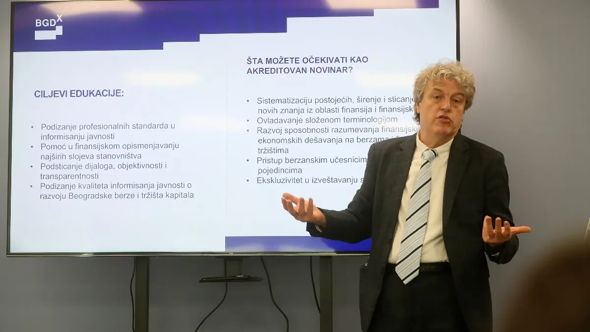 Beogradska berza pokreće edukacije za kompanije, investitore i novinare