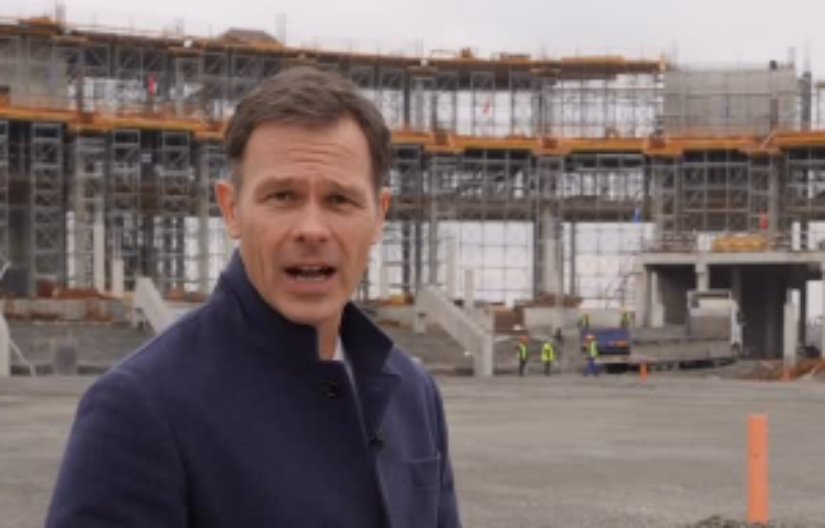 Strani mediji na gradilištu EXPO 2027 - Siniša Mali ih poveo u obilazak projekta (VIDEO)