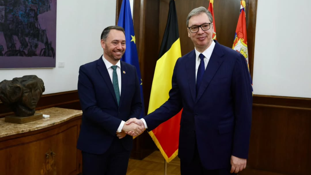 Vučić sa šefom belgijske diplomatije - investicije i EU prioritet