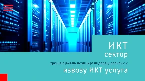 Srbija ojačala poziciju lidera u izvozu IKT usluga u regionu 