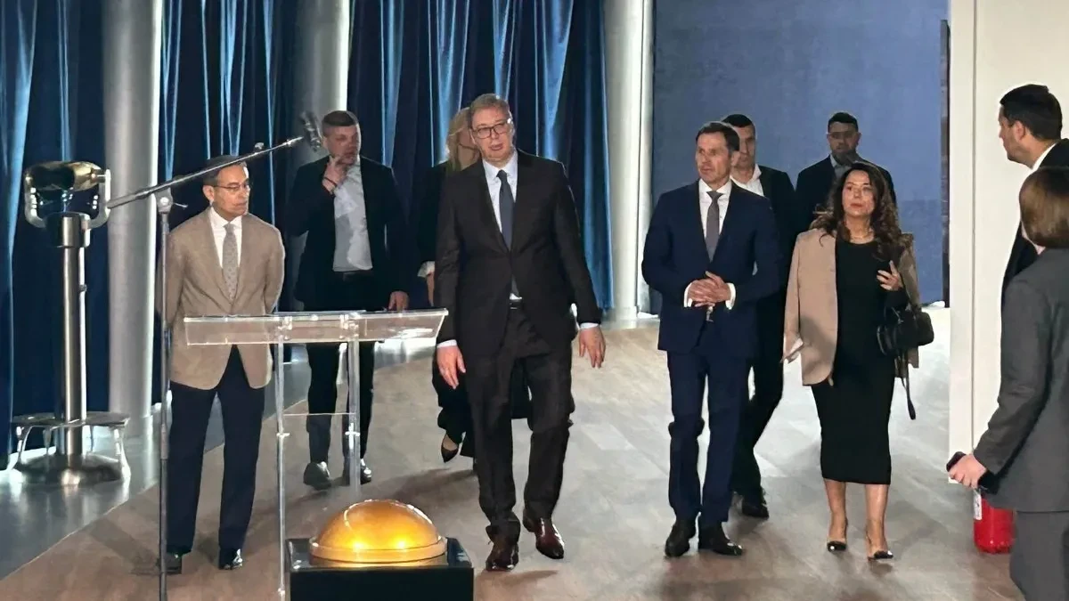 Vučić na otvaranju vidikovca na Kuli Beograd: "Napravili smo najlepši prostor u Jugoistočnoj Evropi"