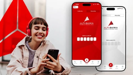 Tvoja banka u tvojim rukama: ALTA banka lansirala novu mobilnu aplikaciju