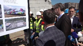 Vučić obilazi gradilište EXPO 2027: „Beograd postaje svet“