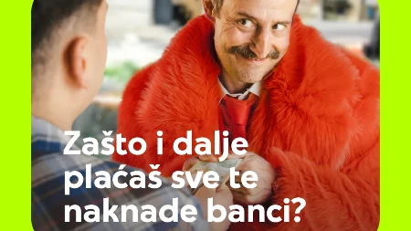 Besplatno svakodnevno bankarstvo za milion i po građana Srbije