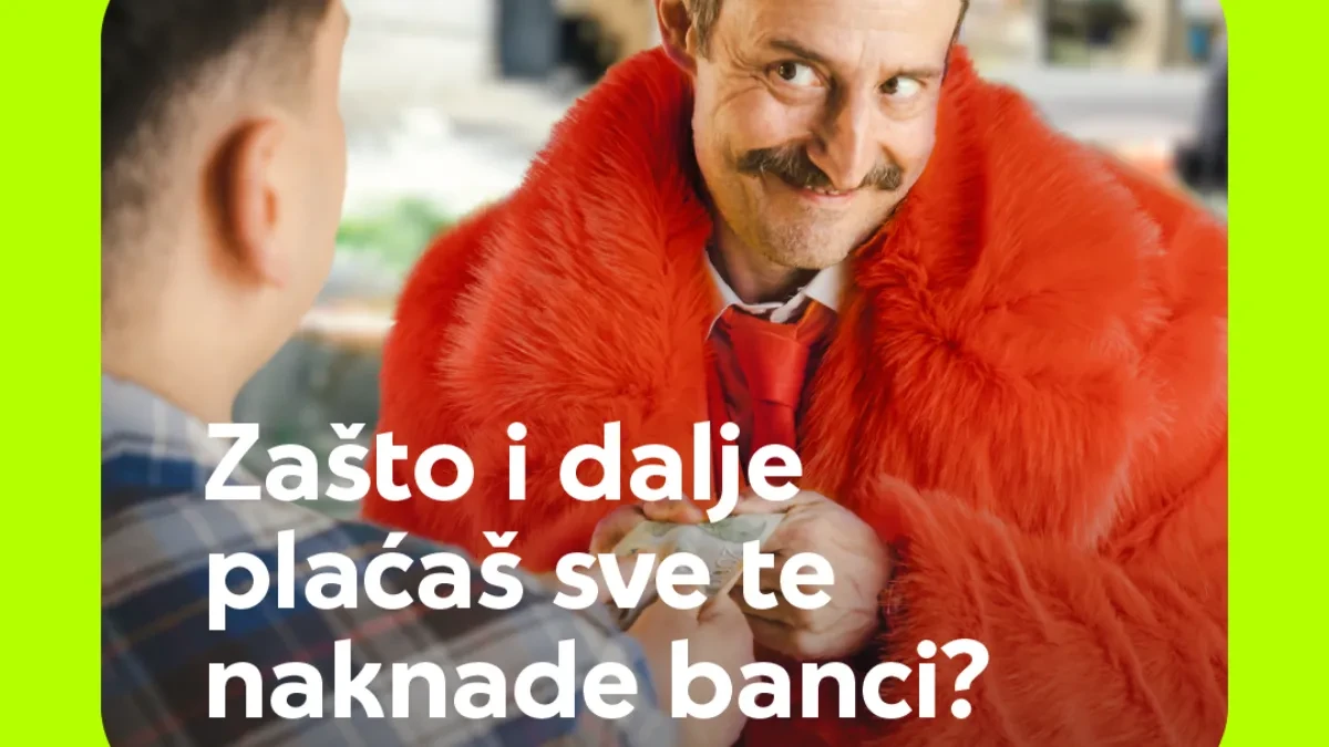 Besplatno svakodnevno bankarstvo za milion i po građana Srbije