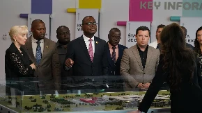 Ekspo 2027 Beograd : Delegacija Republike Zimbabve posetila je Ekspo Plejgraund
