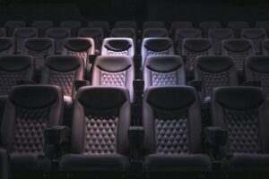 Bioskop, prazna sedišta