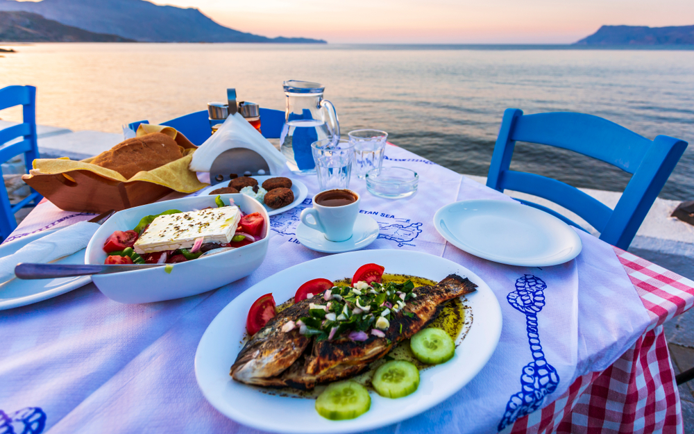 Grčka, Hrana, Letovanje