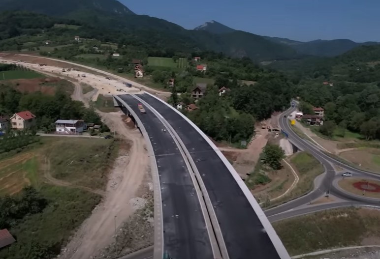 DOKLE SE STIGLO Gradnja autoputa E-763 na deonici Pakovraće – Požega (VIDEO)