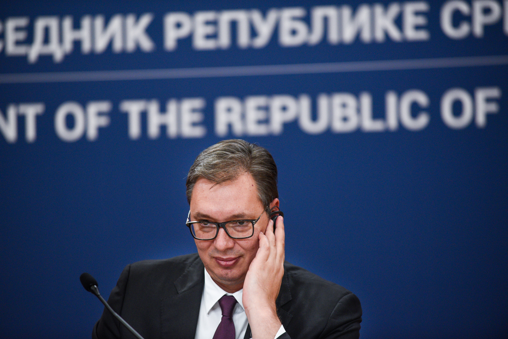 Predsednik Srbije Aleksandar Vučić i