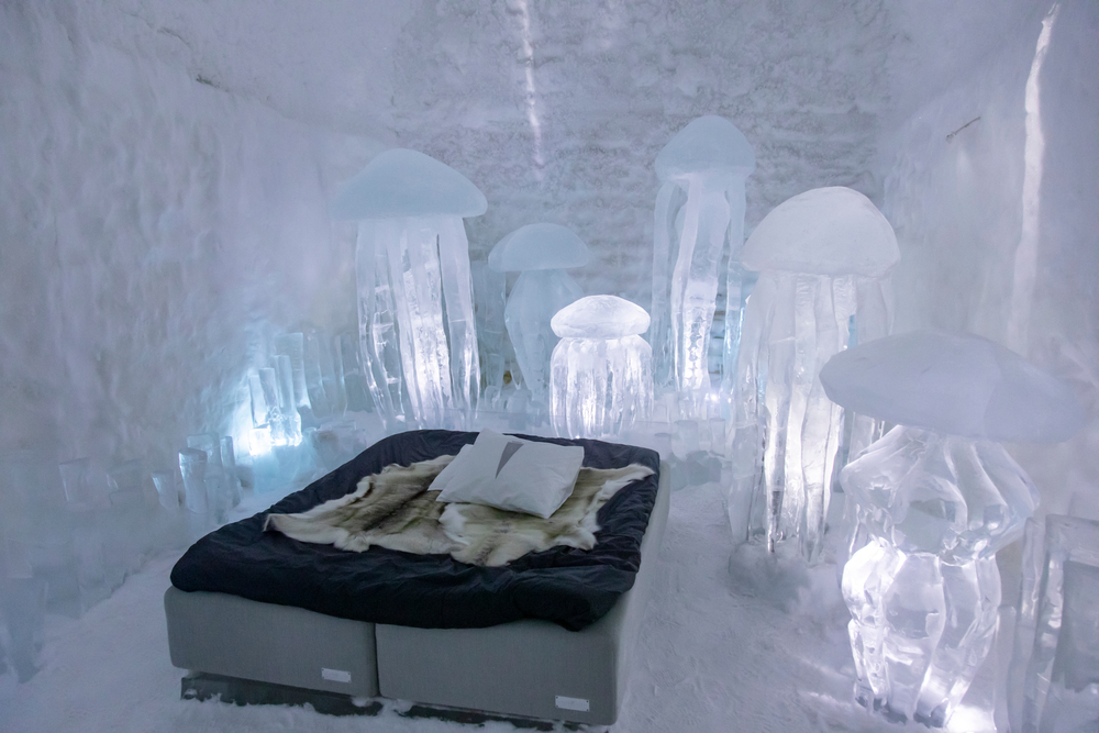 DA LI BISTE PROBALI? Hotel u kojem je sobna temperatura -8, spavate na ledu (FOTO)