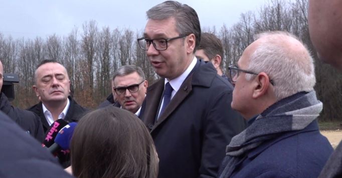 VELIKA STVAR ZA KRAGUJEVAC I GORNJI MILANOVAC Predsednik Vučić obišao radove na izgradnji Severne obilaznice