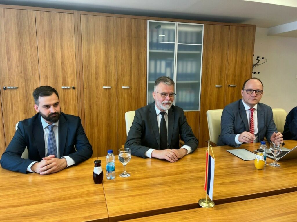 Ministar informisanja i telekomunikacija Dejan Ristić u poseti Vladi Republike Srpske